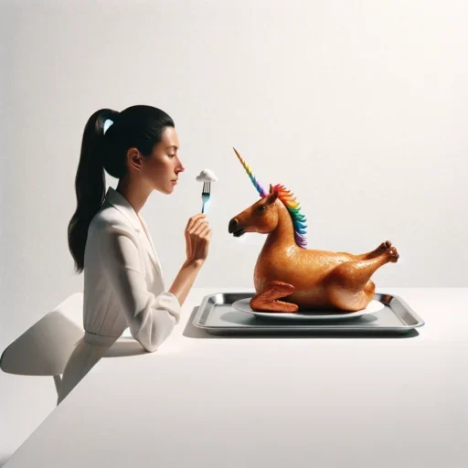 Cenando Unicornios